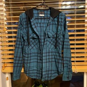 Original Use Hooded Flannel